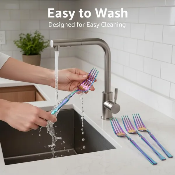 Rainbow_Stainless_Steel_Fork_Set_Elegance_Collection_Fork_For_Home_And_Kitchen