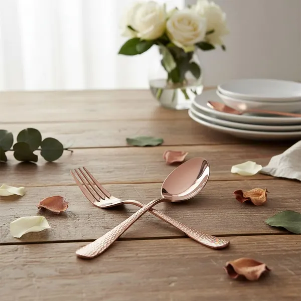 Rose_Gold_Stainless_Steel_Spoon_Fork_Set_Artisan_Hammered_Collection_Spoon_Fork_For_Home_And_Kitchen