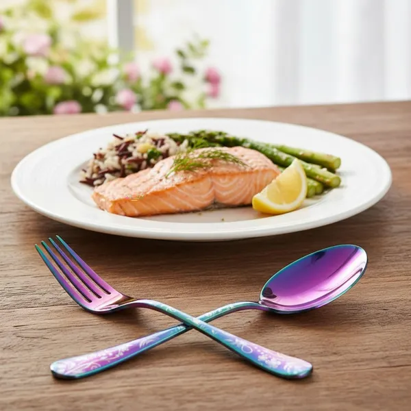 Rainbow_Stainless_Steel_Spoon_Fork_Set_Bloom_Collection_Spoon_Fork_For_Home_And_Kitchen