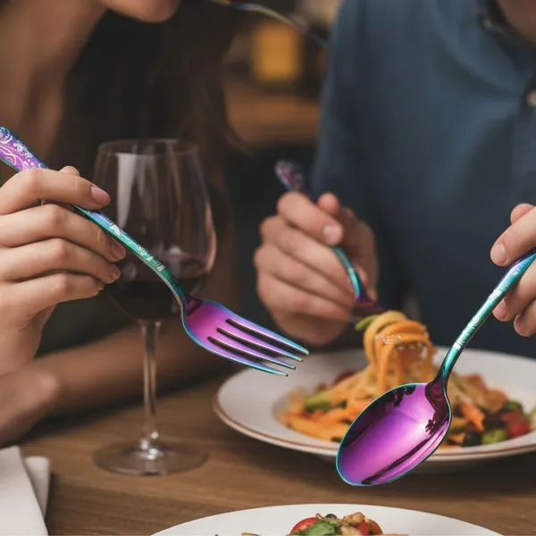 Rainbow_Stainless_Steel_Spoon_Fork_Set_Bloom_Collection_Spoon_Fork_For_Home_And_Kitchen