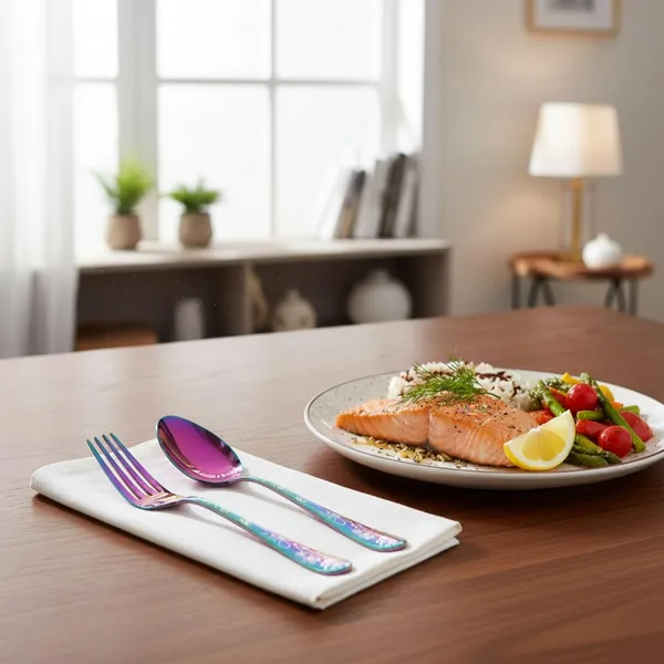 Rainbow_Stainless_Steel_Spoon_Fork_Set_Bloom_Collection_Spoon_Fork_For_Home_And_Kitchen