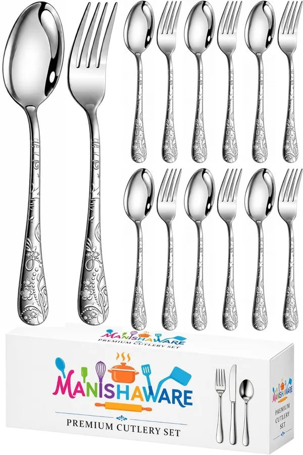 Silver_Stainless_Steel_Spoon_Fork_Set_Bloom_Collection_Spoon_Fork_For_Home_And_Kitchen