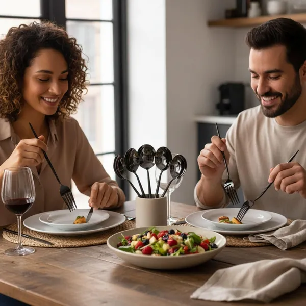 Black_Stainless_Steel_Spoon_Fork_Set_Slim_Elite_Collection_Spoon_Fork_For_Home_And_Kitchen