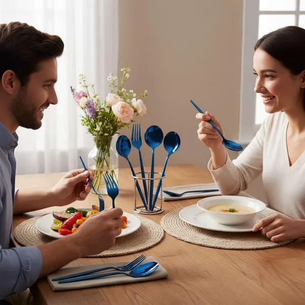 Blue_Stainless_Steel_Spoon_Fork_Set_Slim_Elite_Collection_Spoon_Fork_For_Home_And_Kitchen