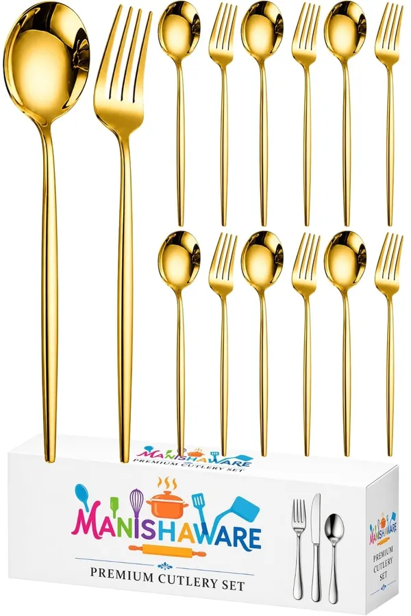 Gold_Stainless_Steel_Spoon_Fork_Set_Slim_Elite_Collection_Spoon_Fork_For_Home_And_Kitchen