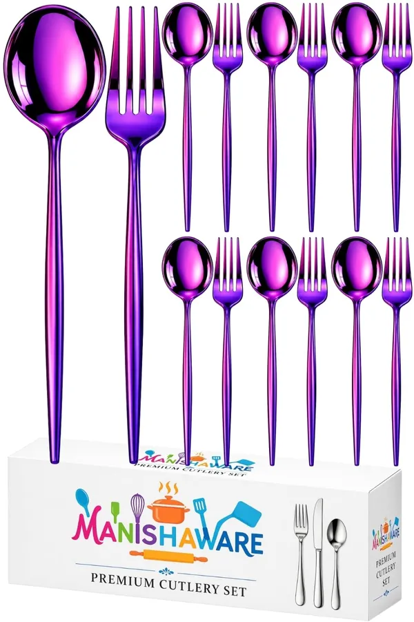 Pink_Stainless_Steel_Spoon_Fork_Set_Slim_Elite_Collection_Spoon_Fork_For_Home_And_Kitchen