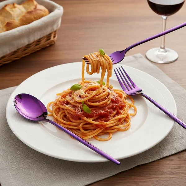 Pink_Stainless_Steel_Spoon_Fork_Set_Slim_Elite_Collection_Spoon_Fork_For_Home_And_Kitchen
