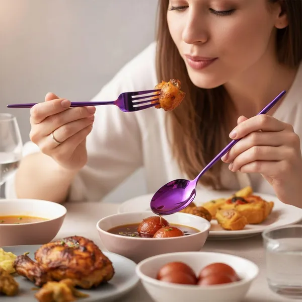 Pink_Stainless_Steel_Spoon_Fork_Set_Slim_Elite_Collection_Spoon_Fork_For_Home_And_Kitchen