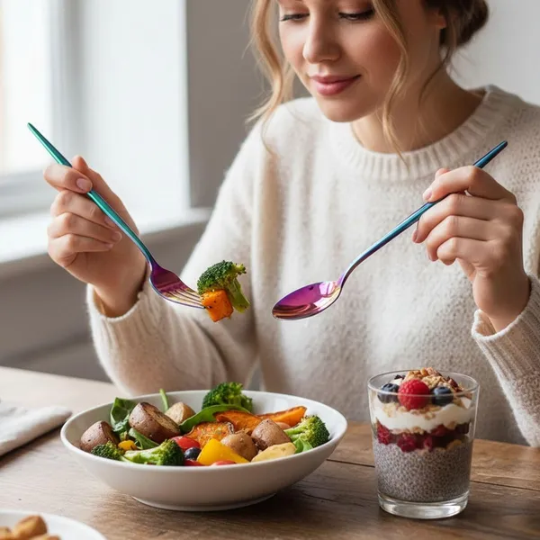 Rainbow_And_Blue_Stainless_Steel_Spoon_Fork_Set_Slim_Elite_Collection_Spoon_Fork_For_Home_And_Kitchen