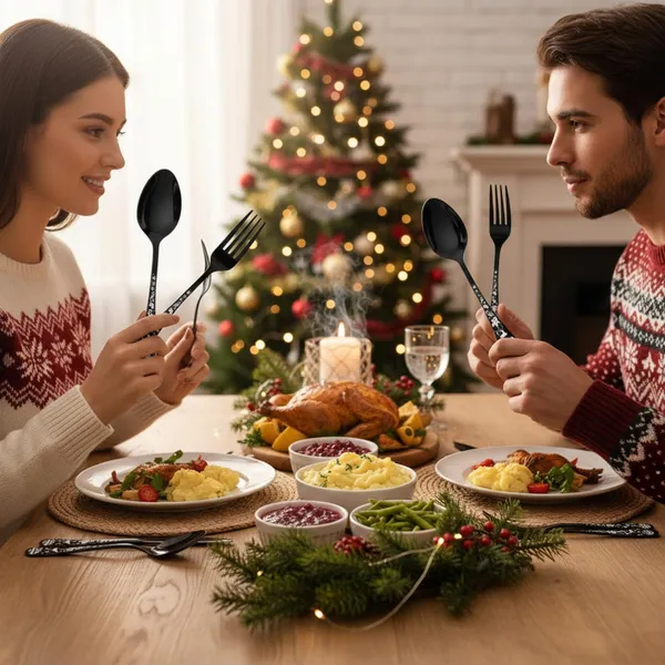 Black_Stainless_Steel_Spoon_Fork_Set_Celebration_Collection_Spoon_Fork_For_Home_And_Kitchen