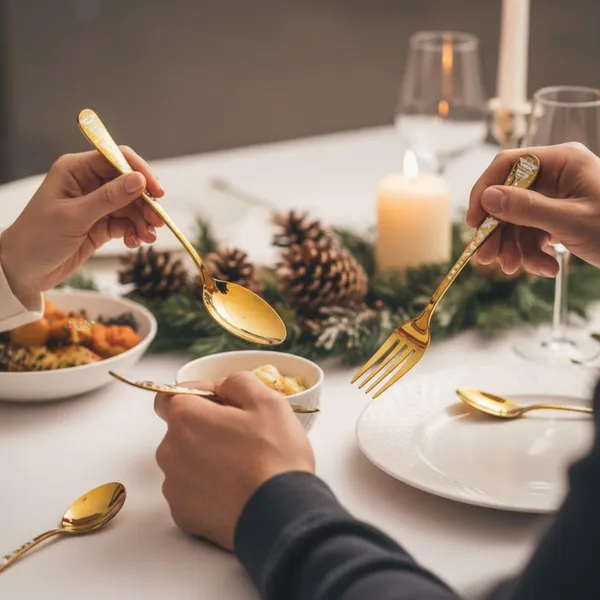Gold_Stainless_Steel_Spoon_Fork_Set_Celebration_Collection_Spoon_Fork_For_Home_And_Kitchen