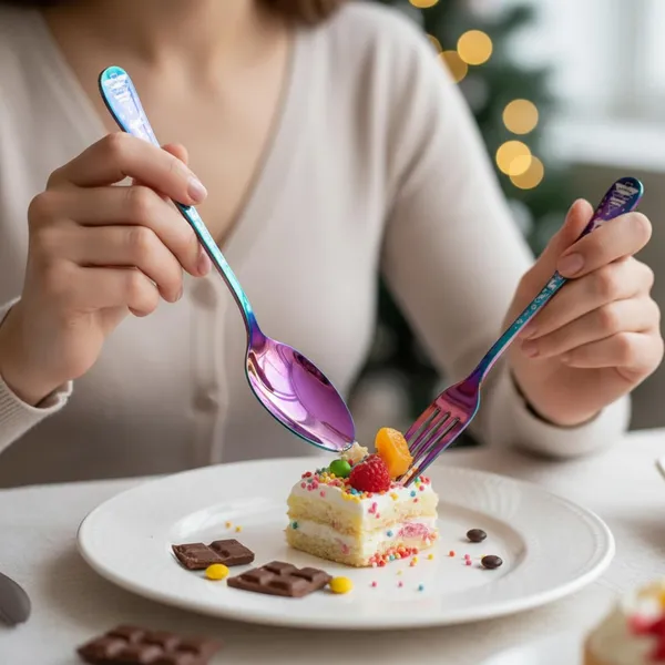 Rainbow_Stainless_Steel_Spoon_Fork_Set_Celebration_Collection_Spoon_Fork_For_Home_And_Kitchen