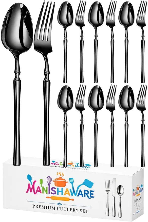 Black_Stainless_Steel_Spoon_Fork_Set_Elegance_Collection_Spoon_Fork_For_Home_And_Kitchen