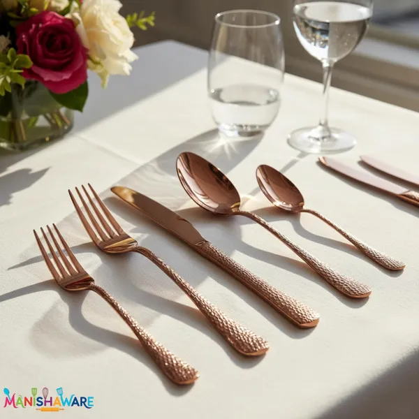 Rose_Gold_Stainless_Steel_Artisan_Hammered_Collection_Cutlery_Set_For_Home_And_Kitchen