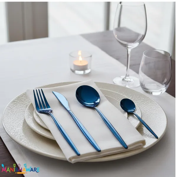 Blue_Stainless_Steel_Basic_Cutlery_Set_Slim_Elite_Collection_Cutlery_Set_For_Home_And_Kitchen