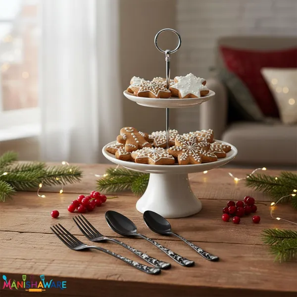 Black_Stainless_Steel_Celebration_Collection_Cutlery_Set_For_Home_And_Kitchen