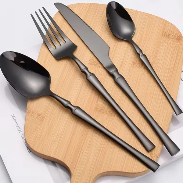 Black_Stainless_Steel_Basic_Cutlery_Set_Elegance_Collection_Cutlery_Set_For_Home_And_Kitchen