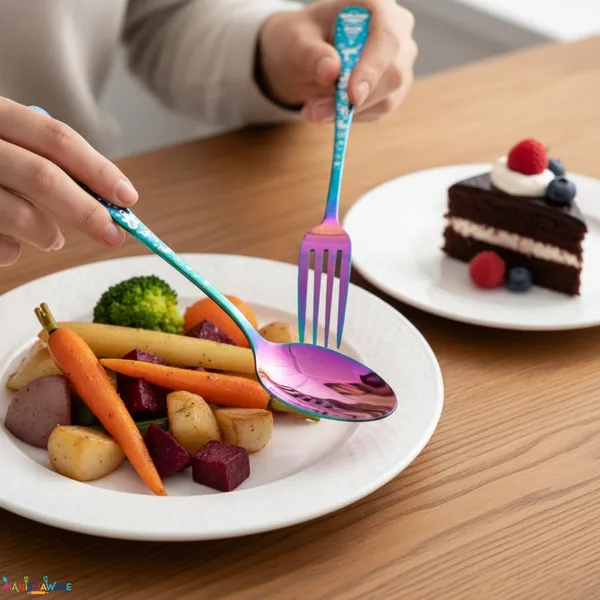 Rainbow_Stainless_Steel_Celebration_Collection_Cutlery_Set_For_Home_And_Kitchen