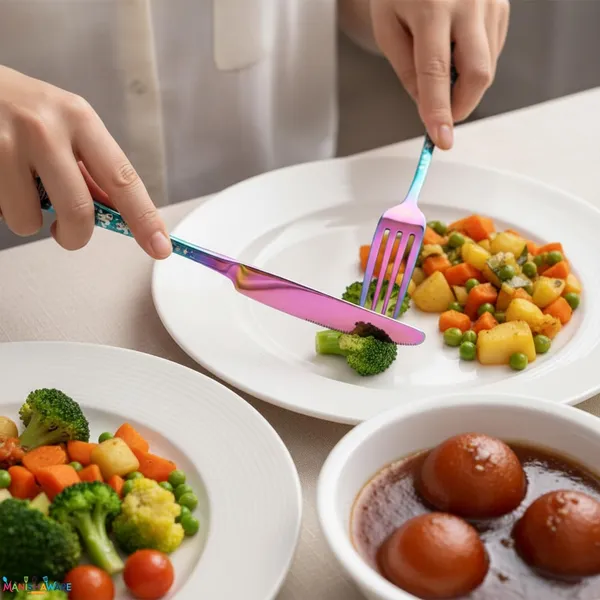 Rainbow_Stainless_Steel_Celebration_Collection_Cutlery_Set_For_Home_And_Kitchen