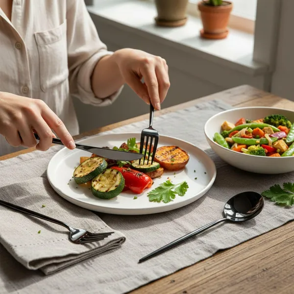 Black_Stainless_Steel_Slim_Elite_Collection_Cutlery_Set_For_Home_And_Kitchen