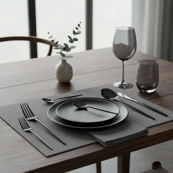 Black_Stainless_Steel_Slim_Elite_Collection_Cutlery_Set_For_Home_And_Kitchen