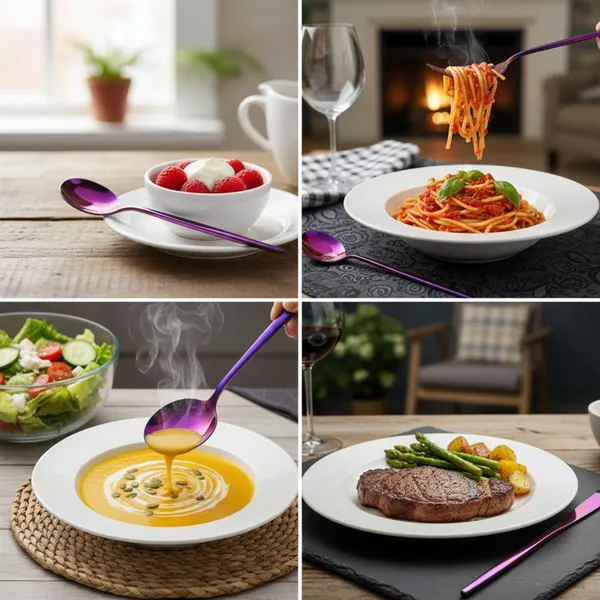 Pink_Stainless_Steel_Slim_Elite_Collection_Cutlery_Set_For_Home_And_Kitchen