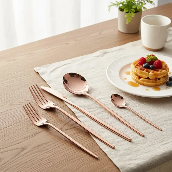 Rose_Gold_Stainless_Steel_Slim_Elite_Collection_Cutlery_Set_For_Home_And_Kitchen