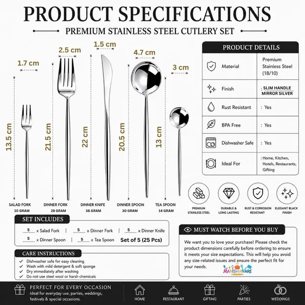 Silver_Stainless_Steel_Slim_Elite_Collection_Cutlery_Set_For_Home_And_Kitchen