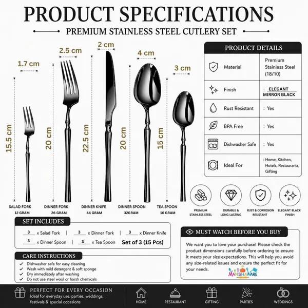Black_Stainless_Steel_Elegance_Collection_Cutlery_Set_For_Home_And_Kitchen