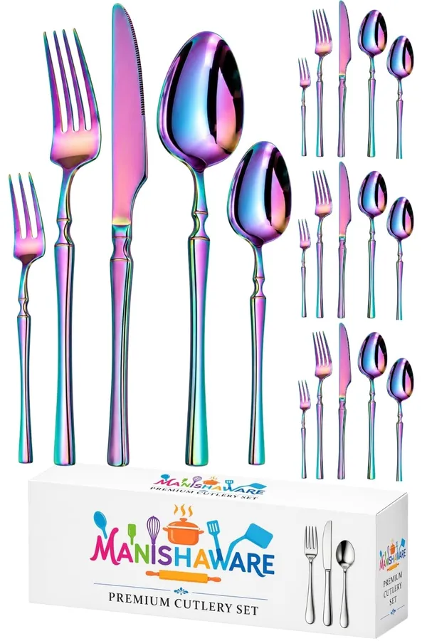 Rainbow_Stainless_Steel_Elegance_Collection_Cutlery_Set_For_Home_And_Kitchen