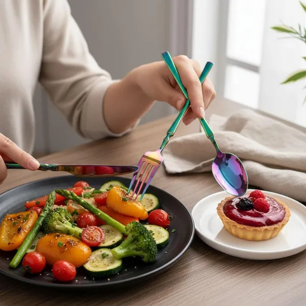 Rainbow_Stainless_Steel_Elegance_Collection_Cutlery_Set_For_Home_And_Kitchen