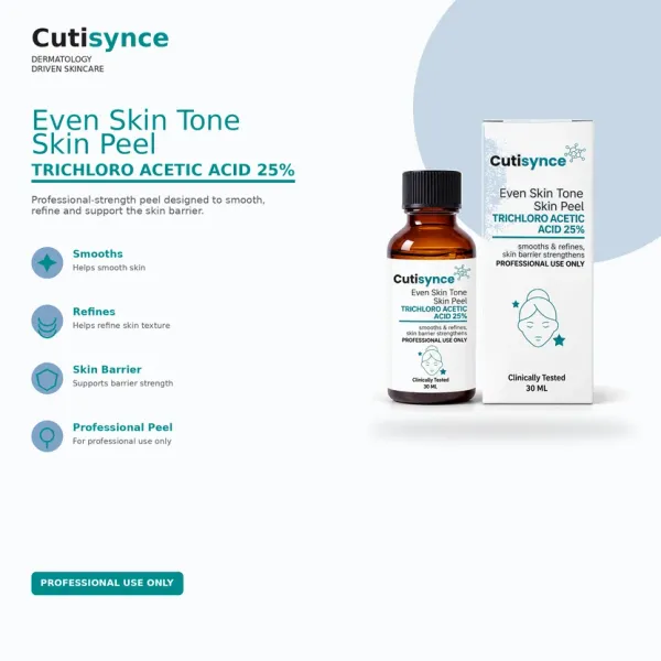 Cutisynce_Trichloroacetic_Acid_25%_Even_Skin_Tone_Peel