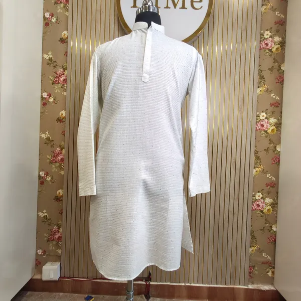 White_Textured_Straight_Kurta_for_Men
