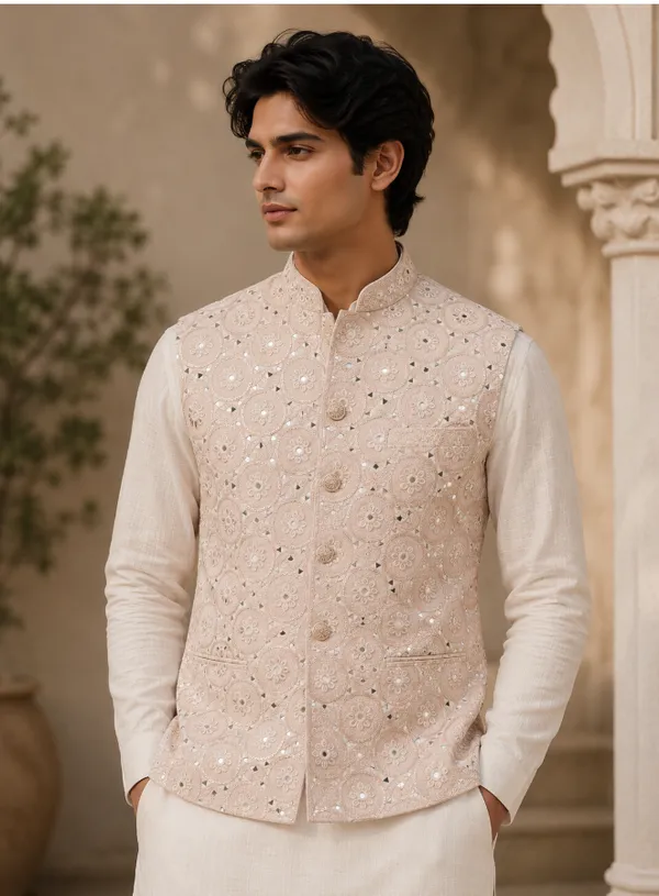 Pink_Embroidered_Sleeveless_Nehru_Jacket_for_Men