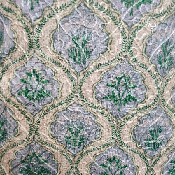 Grey_Green_Floral_pattern_kurta_for_men