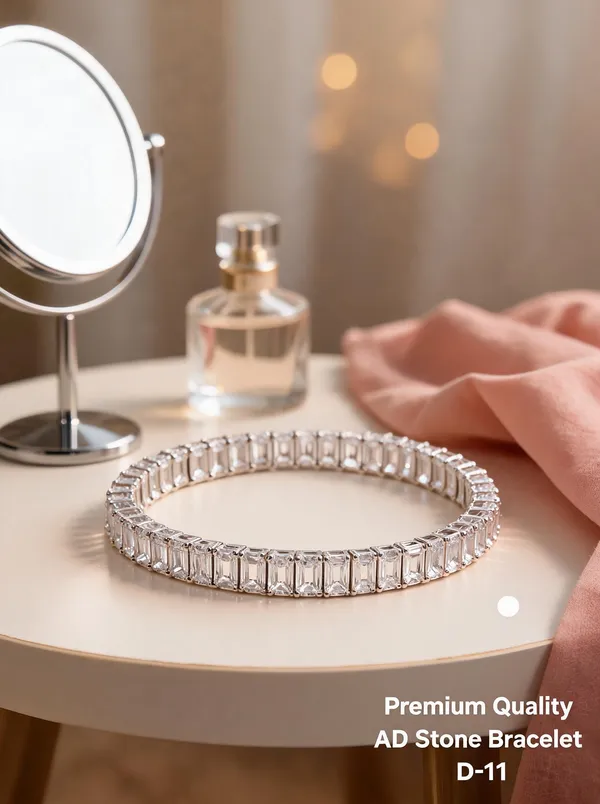 Silver_Brass_And_Alloy_Bracelet_For_Women
