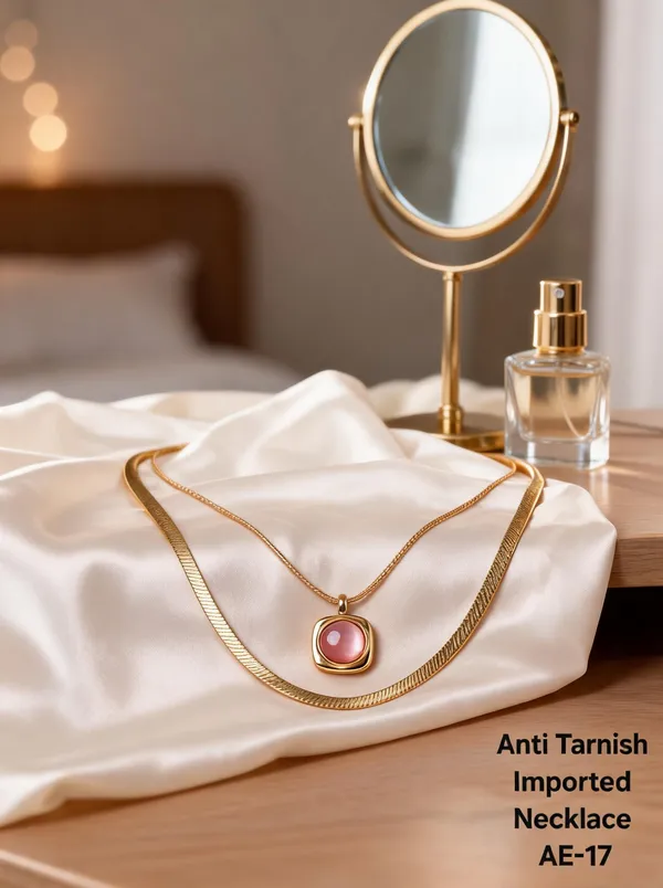 Golden_&_Pink_Brass_And_Alloy_Layered_Pendant_Necklace_For_Women