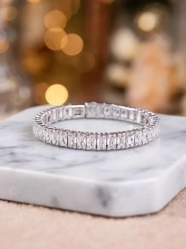 Silver_Brass_And_Alloy_Bracelet_For_Women