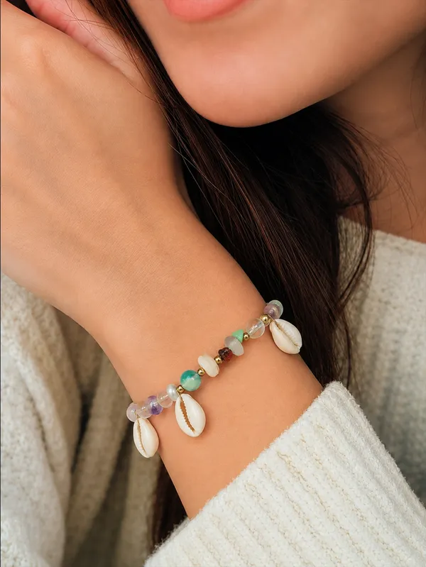Boho_Beach_Shell_Charm_Bracelet
