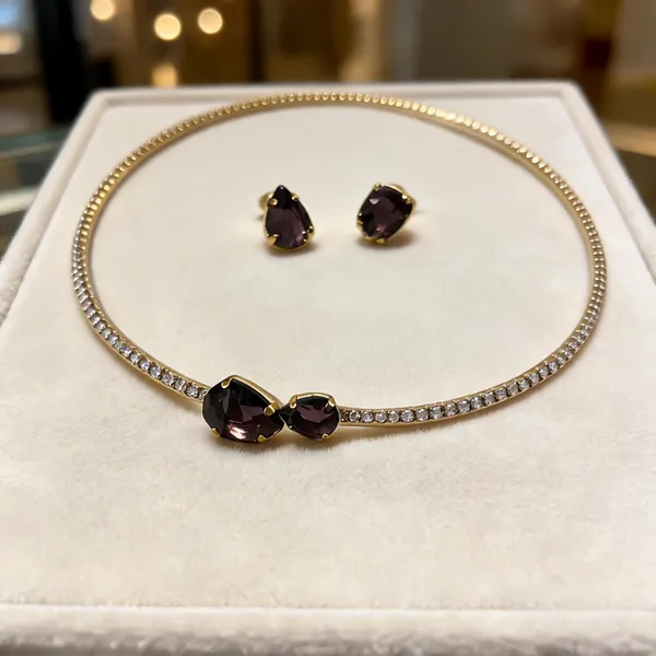 Purple_Brass_And_Alloy_Necklace_&_Earrings_Set_For_Women
