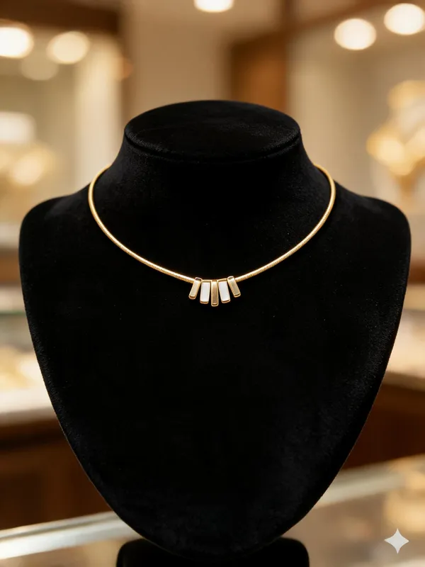 Golden_Brass_And_Alloy_Choker_Necklace_For_Women