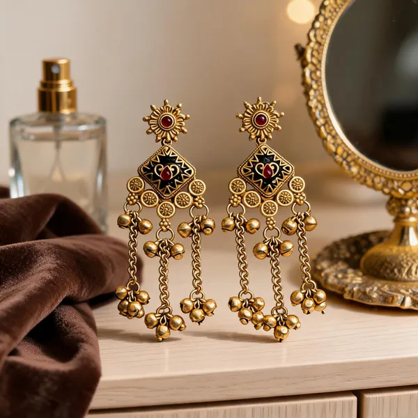 Golden_Brass_And_Alloy_Dangle_Earrings_For_Women