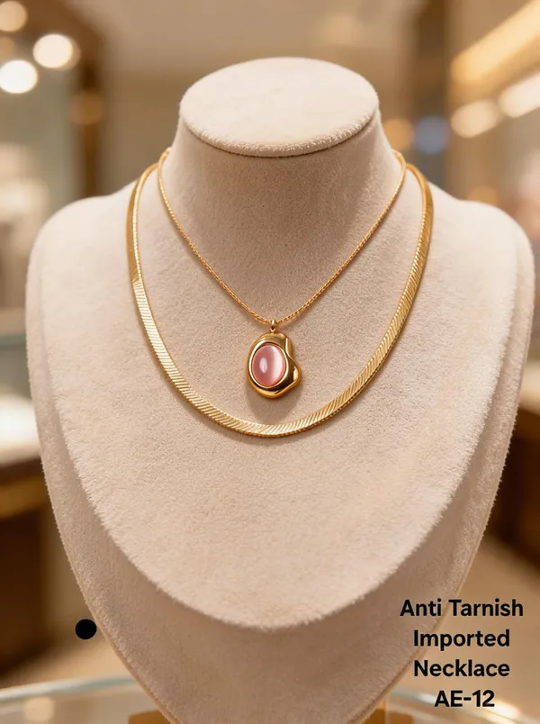 Golden_Brass_And_Alloy_Layered_Pendant_Necklace_For_Women