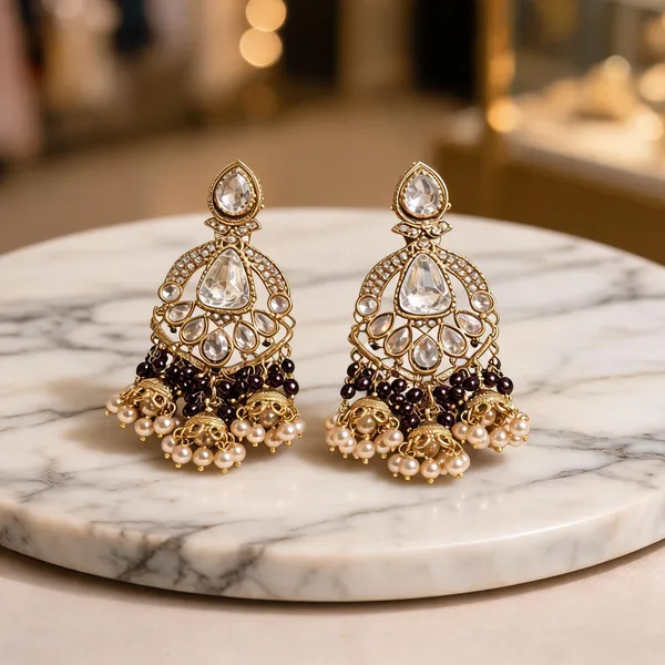 Golden_Brass_And_Alloy_Jhumka_Earrings_For_Women