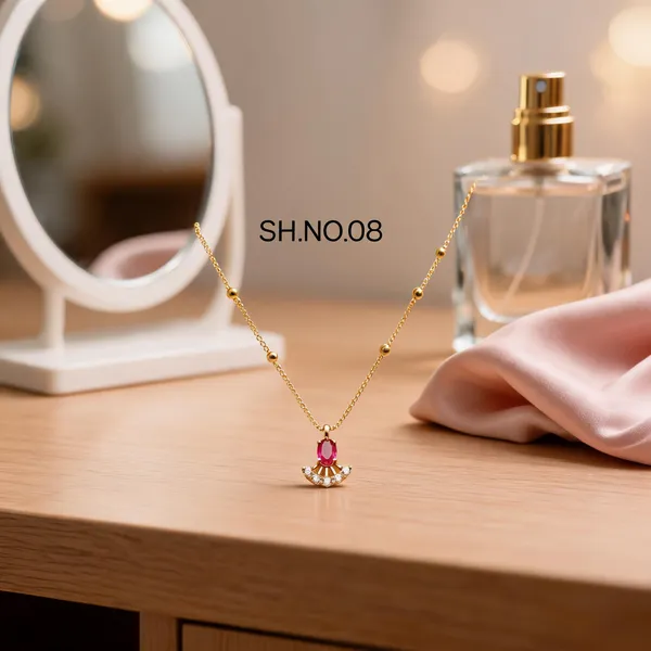 Golden_&_Pink_Brass_And_Alloy_Pendant_Necklace_For_Women