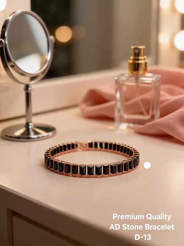 Black_Brass_And_Alloy_Bracelet_For_Women