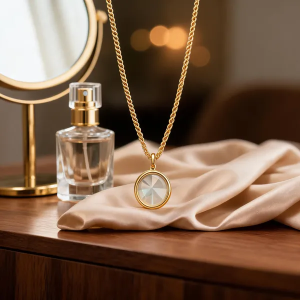 White_Brass_And_Alloy_Pendant_Necklace_For_Women
