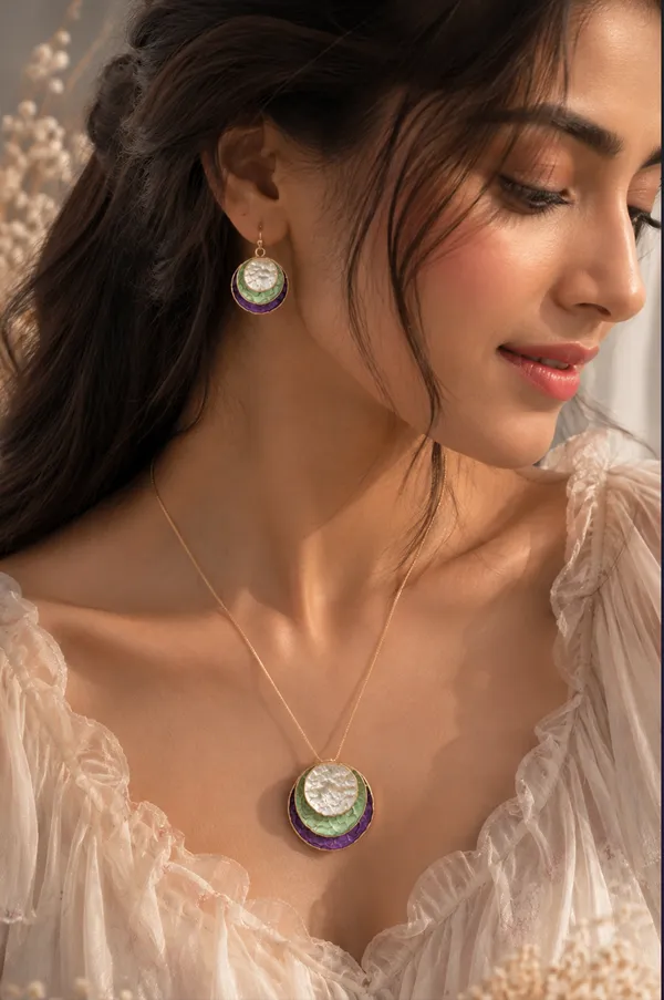 Royal_Bloom_Multicolor_Enamel_Pendant_Set