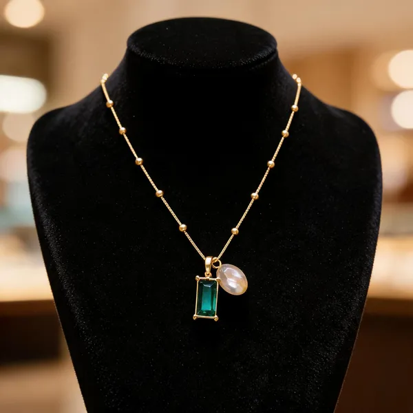 Blue_Brass_And_Alloy_Pendant_Necklace_For_Women