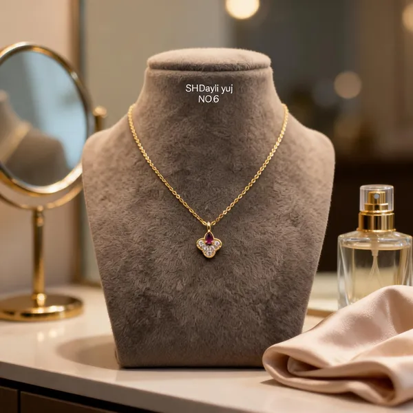 Golden_Brass_And_Alloy_Pendant_Necklace_For_Women